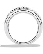 David Yurman Wheaton Band Ring With Diamonds - Lyst