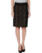 Diane von Furstenberg Knee Length Skirt - Lyst
