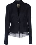 Gold Case Blazer - Lyst