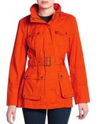 Marc New York By Andrew Marc Bailey Belted Cotton Jacket - Lyst