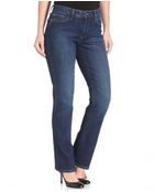 Nydj Marilyn Straightleg Tustin Wash - Lyst