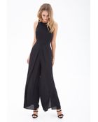 Forever 21 Classic Chiffon Jumpsuit - Lyst