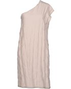 Lanvin Short Dress - Lyst
