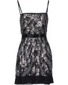 Roberto Cavalli Short Dress - Lyst