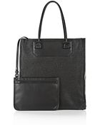 Alexander Wang Prisma Tote In Grid Embossed Black - Lyst
