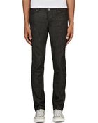 DSquared2 Washed Black Slim Jeans - Lyst