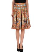 Dolce & Gabbana 34 Length Skirt - Lyst