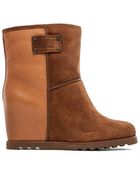 Marc By Marc Jacobs Winter Warming 50 Mm Wedge Booties - Lyst