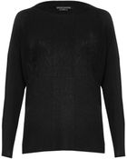 Alice + Olivia Boatneck Slouchy Longsleeve Shirt - Lyst