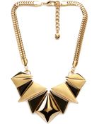 Forever 21 Geo Bib Necklace - Lyst