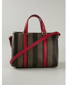 Fendi Pequin Tote - Lyst