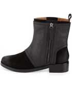 Kelsi Dagger Fame Short Leather Boot - Lyst