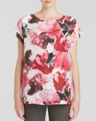 Lafayette 148 New York Donna Silk Top - Lyst