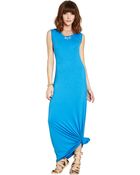 BCBGeneration Twist-Back Maxi Dress - Lyst