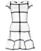 Alice + Olivia Selma Stretch-Knit Dress - Lyst