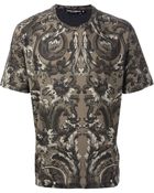 Dolce & Gabbana Baroque Print T-Shirt - Lyst