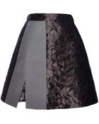 Antonio Berardi Darkest Green Mini Skirt - Lyst