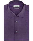 Calvin Klein Chintz Regular Fit Dress Shirt - Lyst