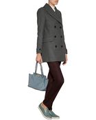 Burberry Brit Wool-Cashmere Stockcliffelt Coat - Lyst