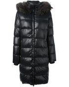 Duvetica Long Padded Jacket - Lyst