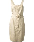 Yves Saint Laurent Vintage Sleeveless Dress - Lyst