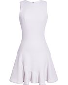 Cushnie Et Ochs Wool Crepe Dress - Lyst