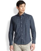 Rag & Bone Checked Cotton Sportshirt - Lyst