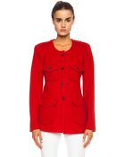 Etoile Isabel Marant Joff Heavy Woolblend Jacket - Lyst