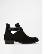 Carvela Kurt Geiger Selena Western Buckle Ankle Boots - Lyst
