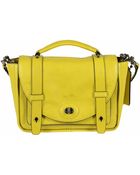 Coach Borsa Zafferano Mini Bleecker Messenger - Lyst