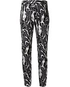 Proenza Schouler Flock Print Trousers - Lyst