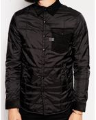 G-star Raw G Star Overshirt Jacket A Crotch Padded Nylon - Lyst