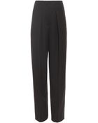 3.1 Phillip Lim Gabardine Wide Trouser - Lyst