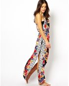 Mink Pink Minkpink Floral Maxi Dress - Lyst
