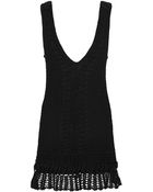 Melissa Odabash Alexis Crochet Mini Dress - Lyst