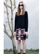 Hugo Boss Maluka | Virgin Wool Blend Skirt - Lyst