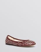 Sam Edelman Studded Ballet Flats - Forsyth - Lyst