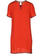 Isabel Marant Short Dress - Lyst