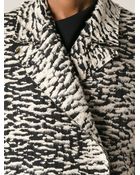 Lanvin Zebra Coat - Lyst