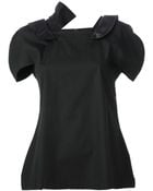 Comme Des Garçons Structured Top - Lyst