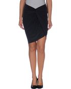 Helmut Mini Skirt - Lyst