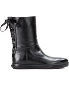 Miu Miu Leather Boots - Lyst
