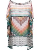 Missoni Zig Zag Pattern Kaftan - Lyst