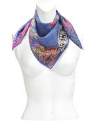 Christian Lacroix Asia Silk Scarf 70X70 - Lyst