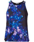 Iceberg Floral Print Tank Top - Lyst