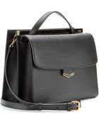 Fendi Demi Jour Leather Shoulder Bag - Lyst