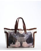 Liebeskind Moto Motif And Croc Print Canvas 'Wendy 3' Reversible Tote - Lyst