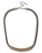 Jaeger Tubular Textured Necklace - Lyst