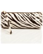 Linea Pelle Cosmetic Brush Bag - Lyst