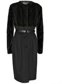Fendi Cashmere And Mink Fur Coat - Lyst